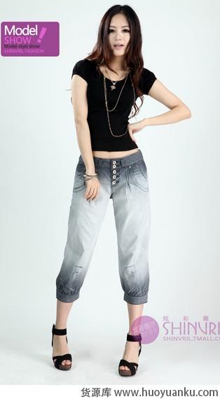 七分裤让脚踝吹吹凉风-第5张图片-货源库 七分裤让脚踝吹吹凉风-第5张图片-货源库