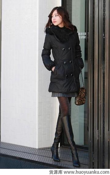 适合轻熟女的棉服外套-第2张图片-货源库
