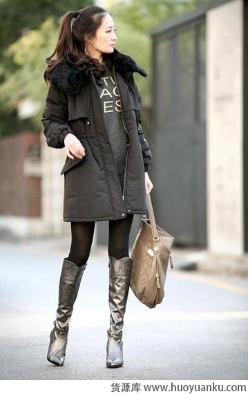 适合轻熟女的棉服外套-第7张图片-货源库