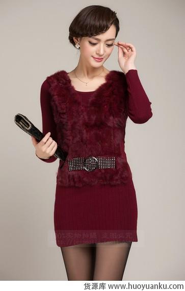 冬天恋上酒红色-第6张图片-货源库