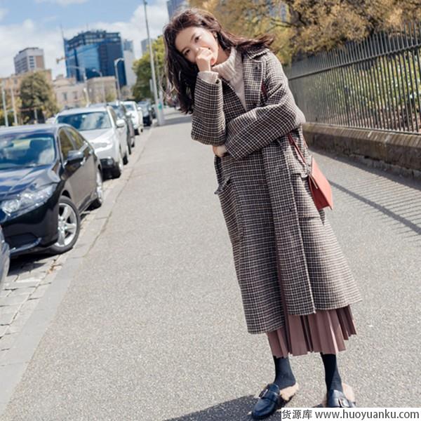 讲真，你想要什么样的格子大衣？-第1张图片-货源库