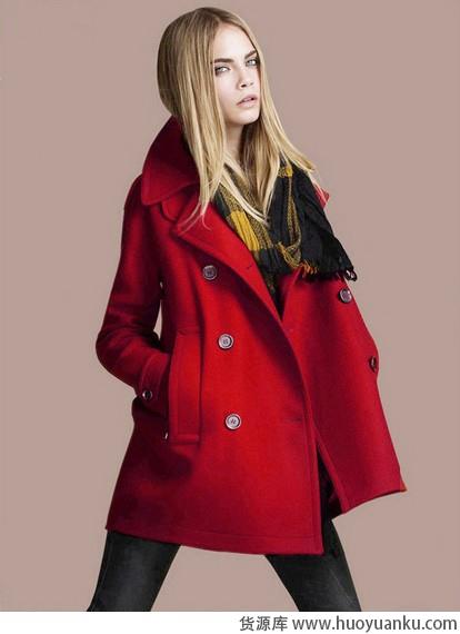 A摆廓型大衣俏丽过冬天-第2张图片-货源库 A摆廓型大衣俏丽过冬天-第2张图片-货源库