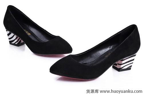 好穿又好看的粗跟鞋-第12张图片-货源库 好穿又好看的粗跟鞋-第12张图片-货源库