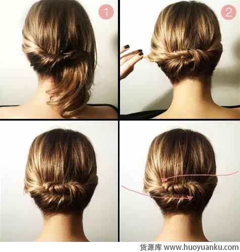 三款盘发打造夏日清爽造型-第10张图片-货源库