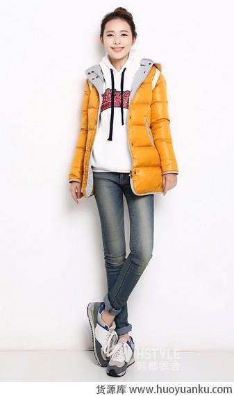 搭出羽绒服的层次感