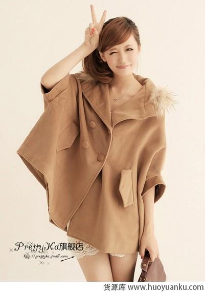 暖心斗篷显瘦过冬-第1张图片-货源库 暖心斗篷显瘦过冬-第1张图片-货源库