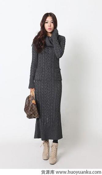 冬季长裙如何搭-第1张图片-货源库