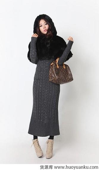 冬季长裙如何搭-第2张图片-货源库