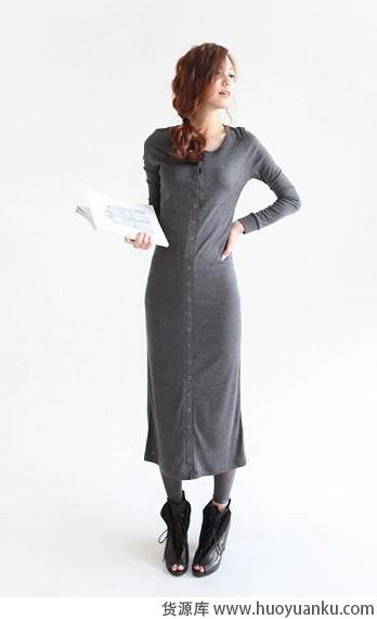 冬季长裙如何搭-第5张图片-货源库