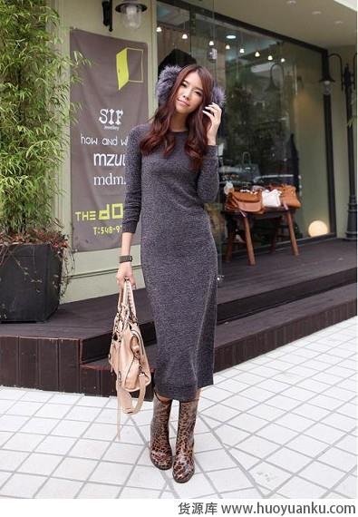 冬季长裙如何搭-第7张图片-货源库