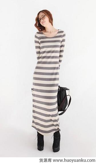 冬季长裙如何搭-第9张图片-货源库