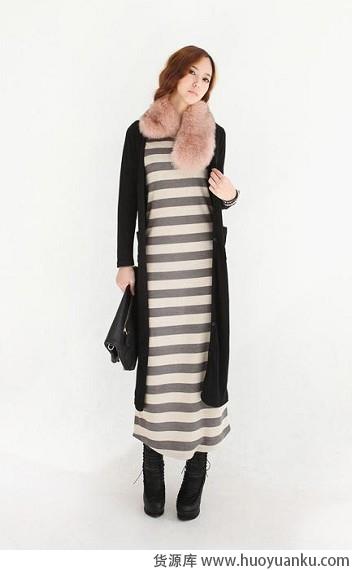 冬季长裙如何搭-第10张图片-货源库
