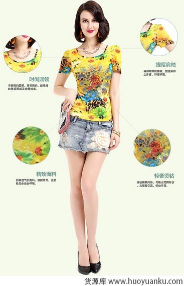 看百搭T恤的精彩搭配-第5张图片-货源库