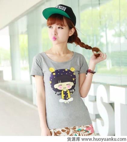 T恤就要甜美减龄-第5张图片-货源库 T恤就要甜美减龄-第5张图片-货源库