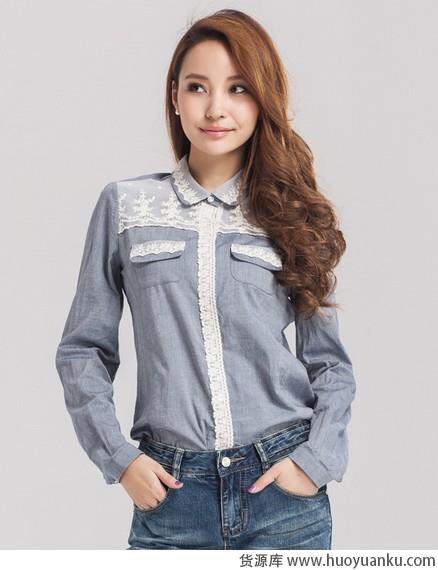 丹宁创意拯救早春混搭小清新-第1张图片-货源库