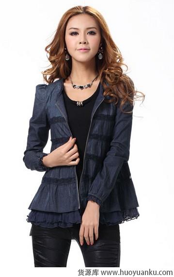 丹宁创意拯救早春混搭小清新-第3张图片-货源库