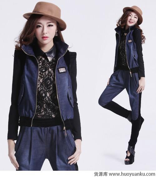 丹宁创意拯救早春混搭小清新-第8张图片-货源库