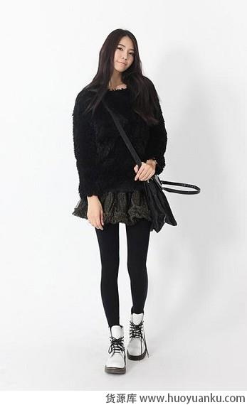 反季节夏裙冬穿很时尚-第6张图片-货源库