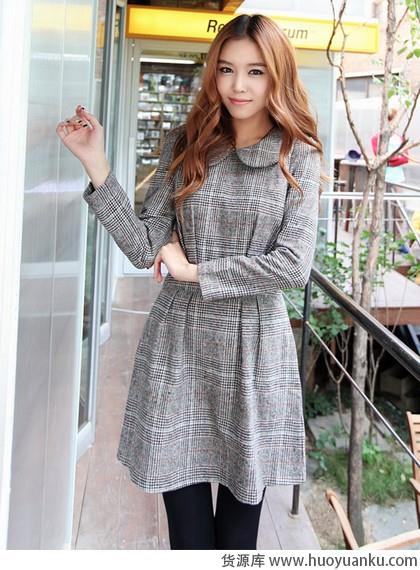 毛呢裙浪漫不冻人-第1张图片-货源库