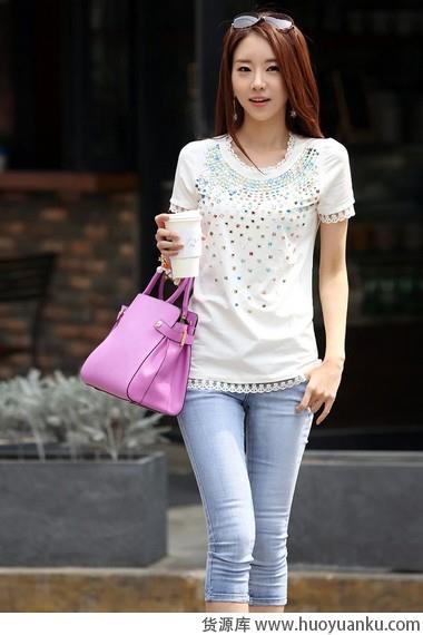 百搭不贵最是短袖T-第1张图片-货源库