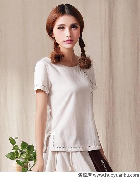 百搭不贵最是短袖T-第8张图片-货源库