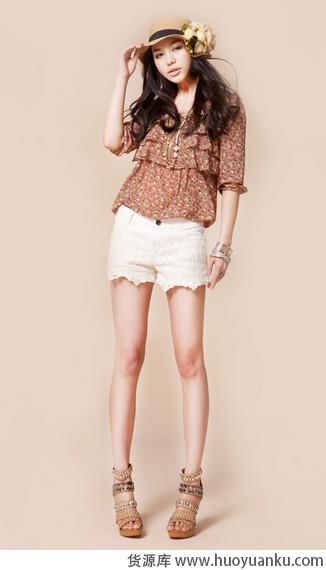 清新扑面田园碎花衫-第13张图片-货源库