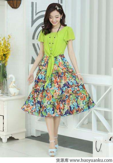 印花装让美丽像梦幻般绽放-第6张图片-货源库