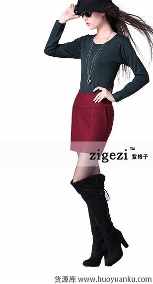 半身裙晋身秋冬混搭新宠-第9张图片-货源库