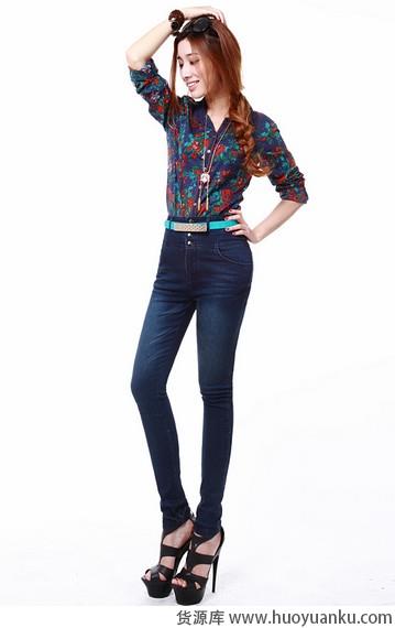 显高显瘦首选之中高腰裤-第3张图片-货源库