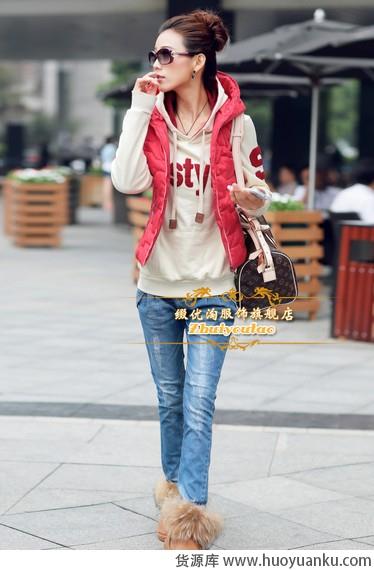 贴心羽绒马甲叠穿活力造型-第7张图片-货源库 贴心羽绒马甲叠穿活力造型-第7张图片-货源库