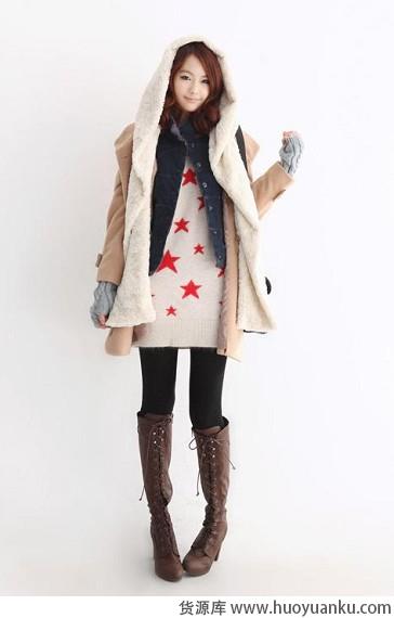 柔柔女人味打底毛衫-第1张图片-货源库