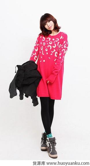 柔柔女人味打底毛衫-第3张图片-货源库