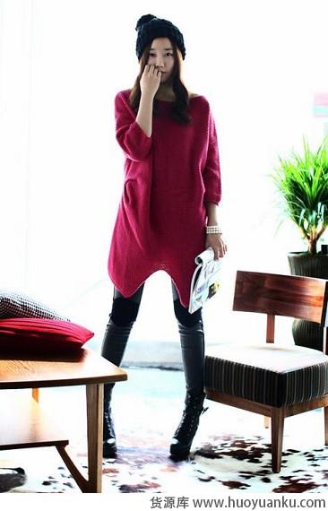 柔柔女人味打底毛衫-第8张图片-货源库