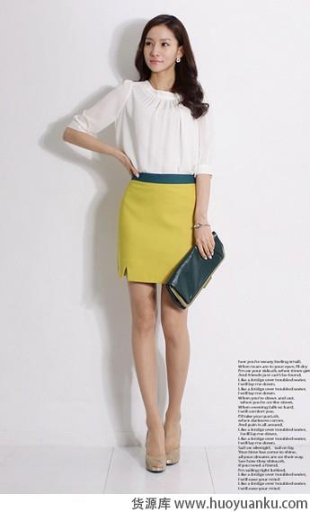 半身裙膝上十公分的魅惑-第7张图片-货源库 半身裙膝上十公分的魅惑-第7张图片-货源库