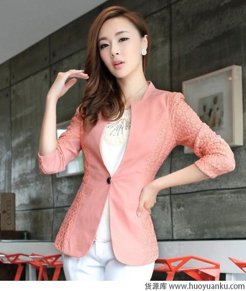 夏款西装巧搭配上班下班都能穿-第4张图片-货源库