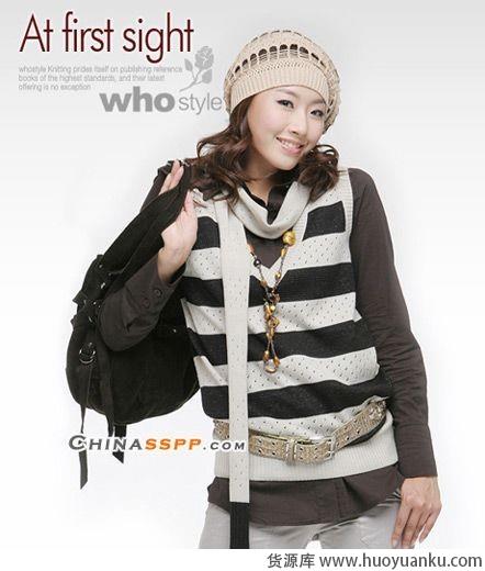 淑女风情针织衫-第1张图片-货源库