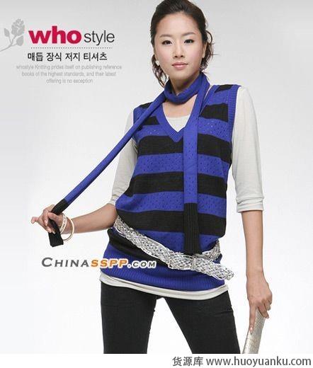 淑女风情针织衫-第3张图片-货源库