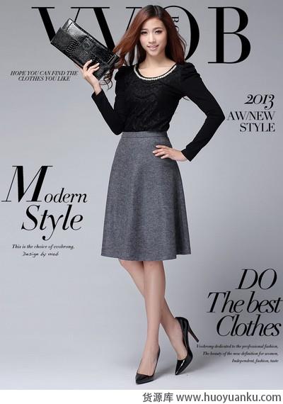 半裙魅力之俏丽摇曳百变又混搭-第7张图片-货源库 半裙魅力之俏丽摇曳百变又混搭-第7张图片-货源库