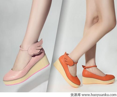 松糕厚底鞋小个子要稳稳的美-第2张图片-货源库 松糕厚底鞋小个子要稳稳的美-第2张图片-货源库