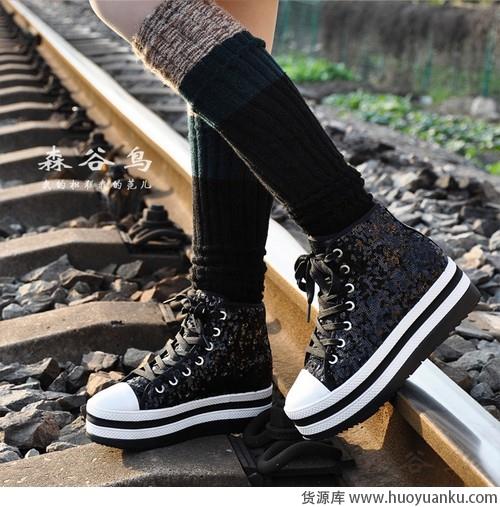 松糕厚底鞋小个子要稳稳的美-第6张图片-货源库 松糕厚底鞋小个子要稳稳的美-第6张图片-货源库