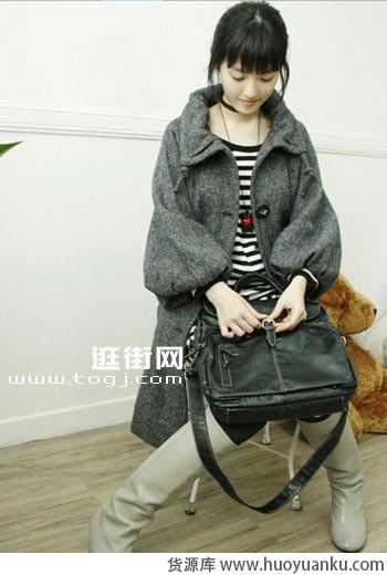 清纯秀丽的呢子大衣-第2张图片-货源库