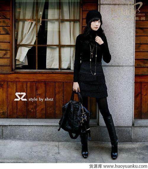 今年冬天流行的长靴子-第3张图片-货源库