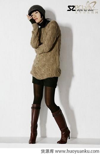 今年冬天流行的长靴子-第4张图片-货源库