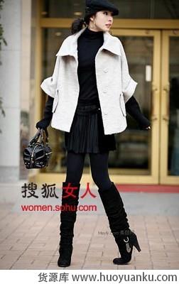 大衣和长靴的搭配-第2张图片-货源库