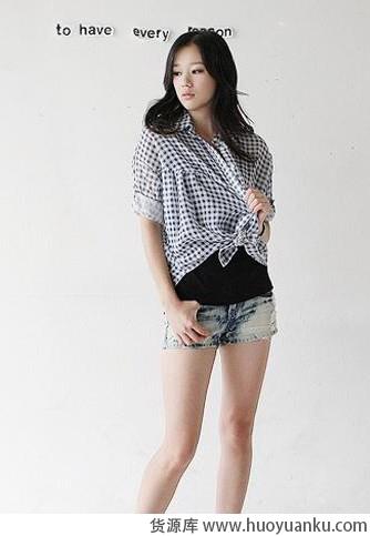 秋日清爽格子衬衫-第4张图片-货源库 秋日清爽格子衬衫-第4张图片-货源库