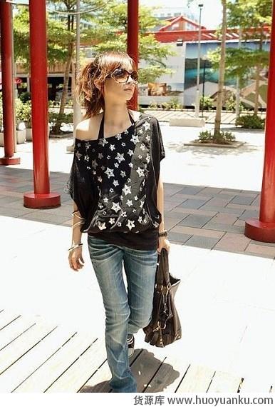 夏末显瘦蝙蝠衫-第3张图片-货源库 夏末显瘦蝙蝠衫-第3张图片-货源库