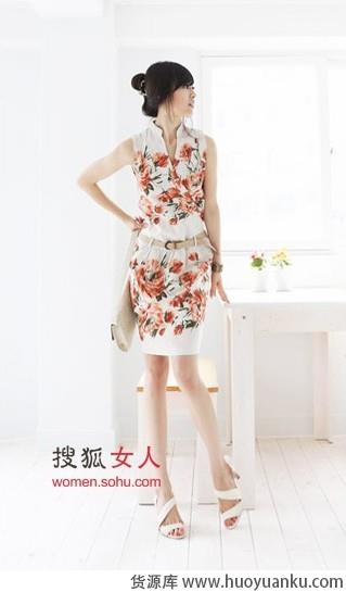 优雅简约OL连衣裙-第2张图片-货源库