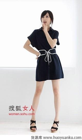 优雅简约OL连衣裙-第4张图片-货源库