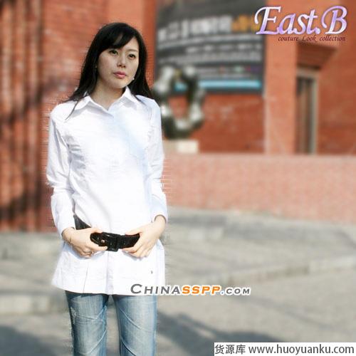 典雅又甜美的衬衫搭配-第4张图片-货源库