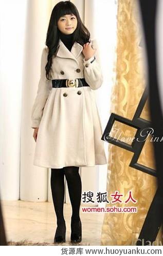 可爱的白色系大衣-第2张图片-货源库 可爱的白色系大衣-第2张图片-货源库